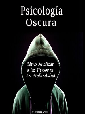 cover image of Psicología Oscura